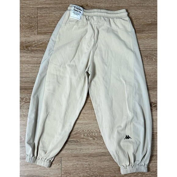 Vintage Kappa cream Sport Trousers Track Pants Men’s Azzurrro Active Sweat S - Picture 8 of 14